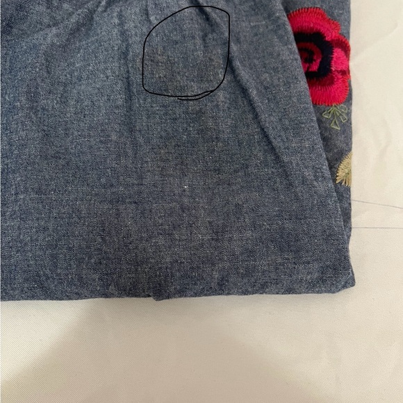 Floral Embroidered Kids Dress - Picture 5 of 6